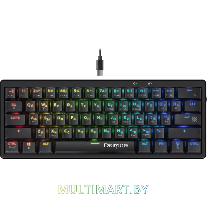 Клавиатура Defender Deimos GK-303 (черный)